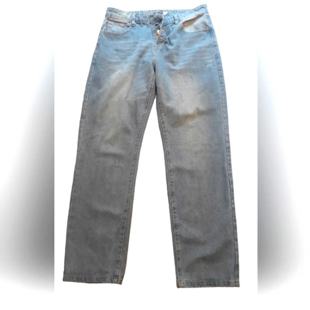 MISSLOOK Light Blue Flare & Wide Leg Jeans